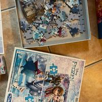 puzzle frozen e winx