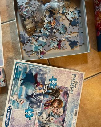 puzzle frozen e winx