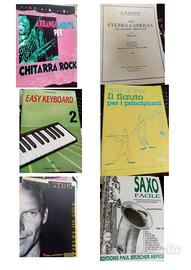 30 libri di musica varia nuovi ex magazzino