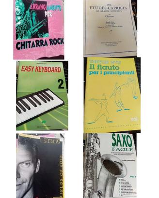 30 libri di musica varia nuovi ex magazzino