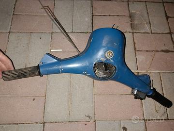 manubrio piaggio vespa et3 125 primavera blu jeans