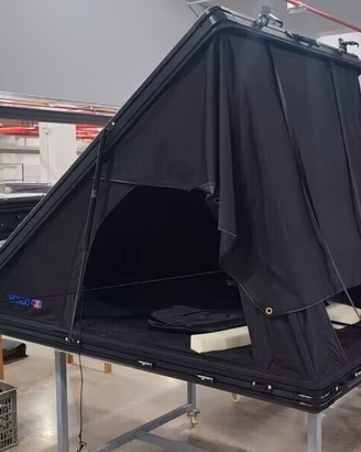 Tenda da tetto con apertura a compasso mod. Agriat