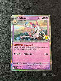 Sylveon promo 2025 pokemon day holo card ita nm