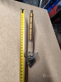 Totanara di ottone con corona in acciaio inox