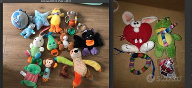 Lotto peluche varie marche (12 pz)