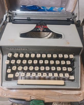 macchina scrivere remington travel riter deluxe