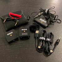 RØDE Wireless GO + RØDE Lavalier +  Adattatore TRS