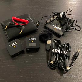 RØDE Wireless GO + RØDE Lavalier +  Adattatore TRS