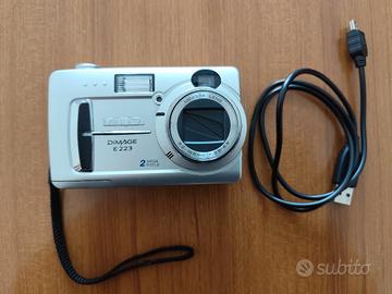Minolta vintage tra le prime fotocamere digitali