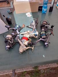 stock mulinelli pesca carpfishing 