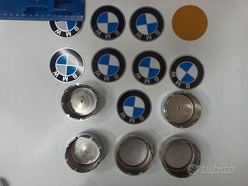 Loghi coppette borchie cerchi bmw