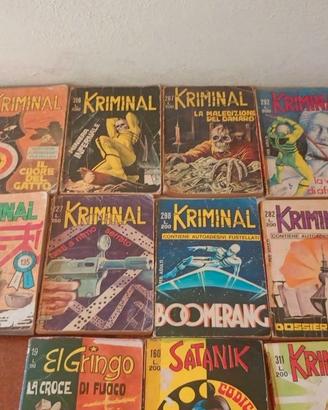 LOTTO 14 KRIMINAL 1 SATANIK 1 EL GRINGO corno