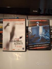 2 dvd paranormal activity