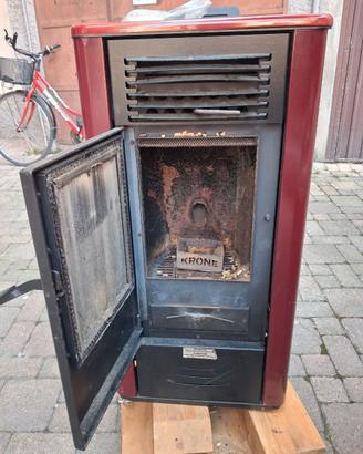 stufa pellet ROMA8-BKR