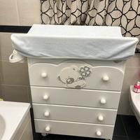 Fasciatoio cassettiera baby expret