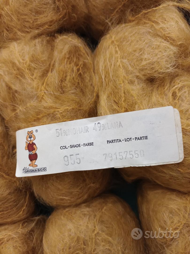 Gomitoli di lana mohair di vari colori - Giardino e Fai da te In vendita a  Milano
