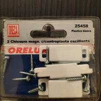 Chiusure Magnetiche bianche per mobili forza 4Kg