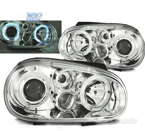 FARI VOLKSWAGEN VW GOLF 4 ANGEL EYES CROMATI