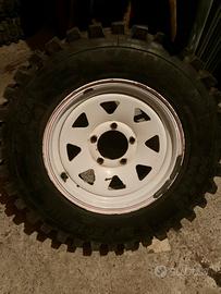 4 ruote complete Off-road 205 r16 cross