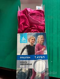 Maglietta termica sci bambina