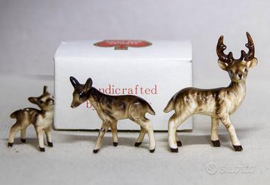 Miniature animali porcellana Bone China vintage