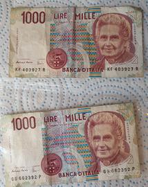 Monete e banconote vari tagli e anni.