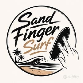 Divertentissimi finger surf fatti a mano