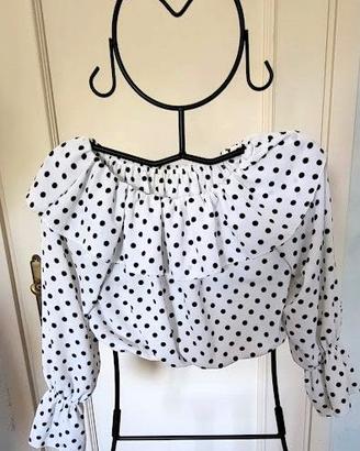 camicetta leggera pois