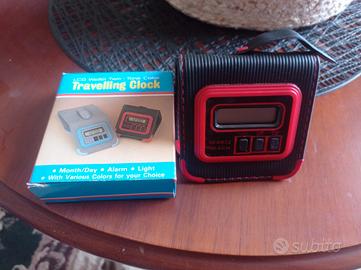 Sveglia da Viaggio Digitale con Custodia - LCD