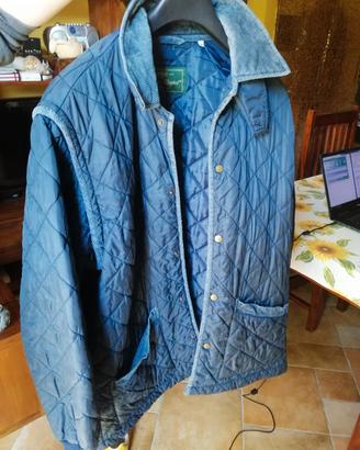 Giacca uomo trapuntata blu