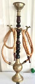 Narghille’ shisha in ottone lavorato