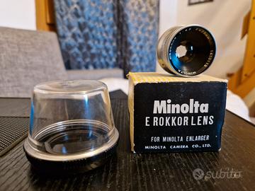 Minolta Rokkor 75mm per ingranditore