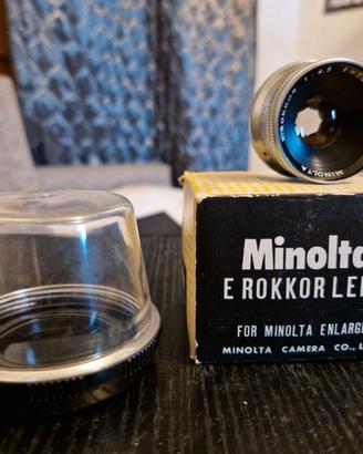 Minolta Rokkor 75mm per ingranditore