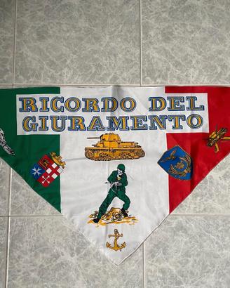 Foulard tricolore vintage Forze Armate