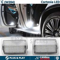 2 Luci di Cortesia LED Per MERCEDES Classe C W204