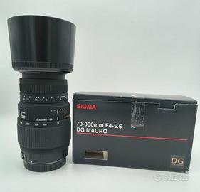 SIGMA 70-300mm f/4-5.6 DG Macro per Canon USATO
