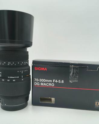 SIGMA 70-300mm f/4-5.6 DG Macro per Canon USATO