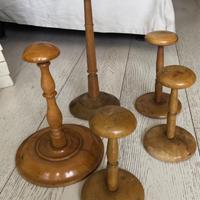 Porta cappelli legno vintage