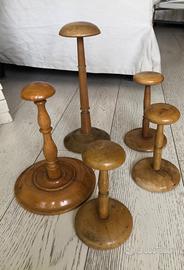 Porta cappelli legno vintage