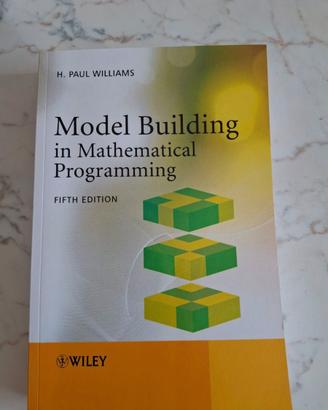 Model Building in Mathematical Programming
