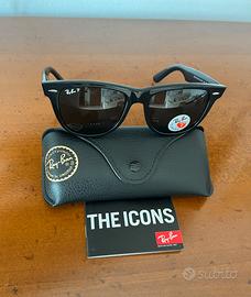 Ray-Ban Wayfarer RB2140 Polarized –Nuovi Originali
