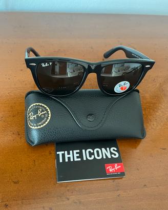 Ray-Ban Wayfarer RB2140 Polarized –Nuovi Originali