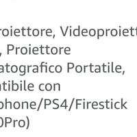 proiettore VAMVO Led Projector pari a Nuovo 