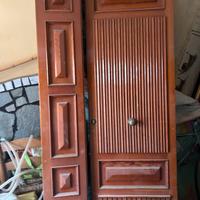 Portoncino ingresso in legno