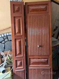 Portoncino ingresso in legno