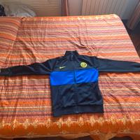 Completo calcio inter nike tuta+felpa, come nuovo