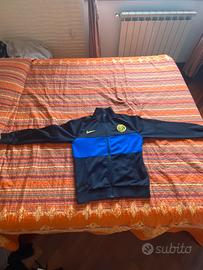 Completo calcio inter nike tuta+felpa, come nuovo