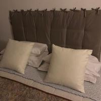 Cuscino per testiera letto matrimoniale