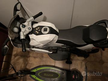 Moto elettrica bambino