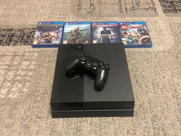 PlayStation 4 + 4 giochi